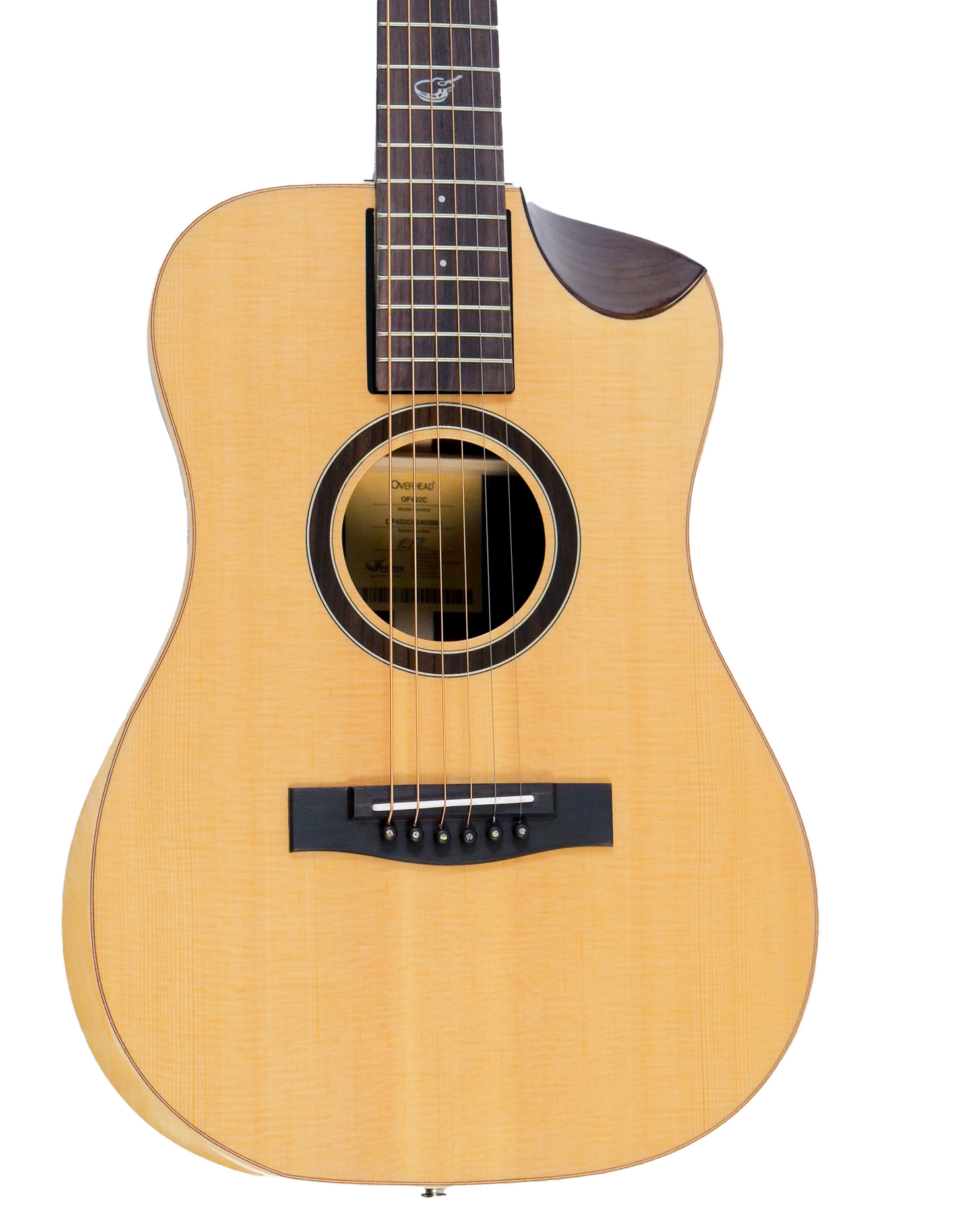 Journey Instruments OF422C Overhead – Resgitarr i massivt cederträ med Cutaway