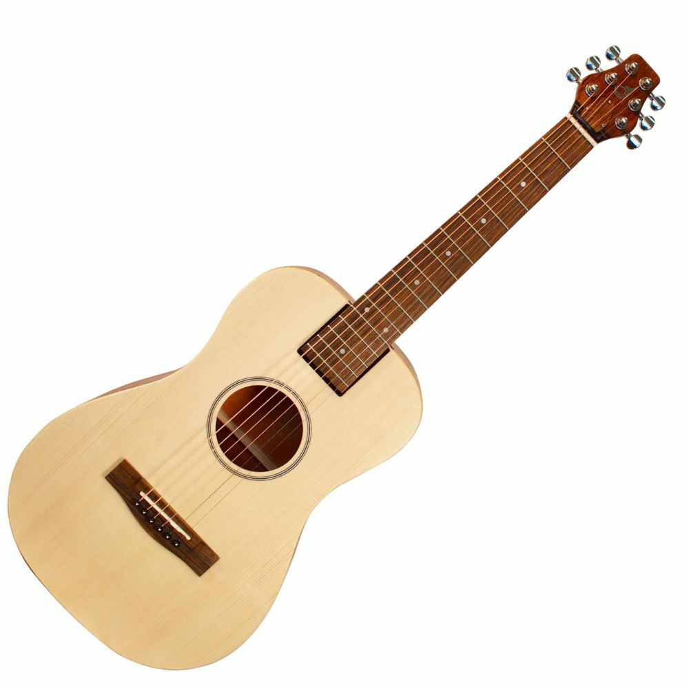 Journey Instruments PJ410N Puddle Jumper – Kompakt resegitarr i massiv gran