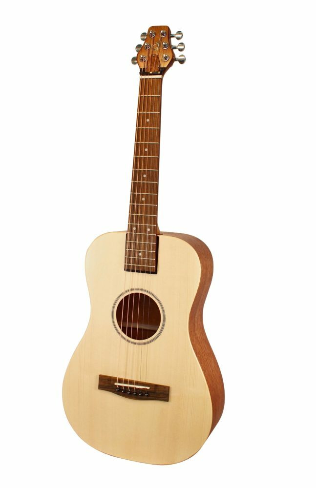 Journey Instruments PJ410N Puddle Jumper – Kompakt resegitarr i massiv gran
