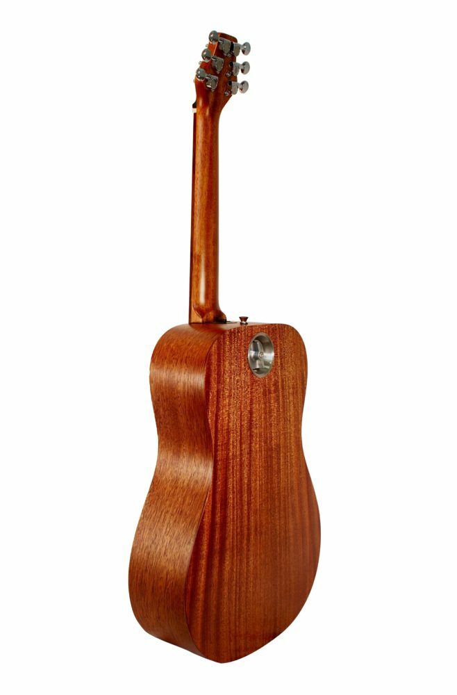 Journey Instruments PJ410N Puddle Jumper – Kompakt resegitarr i massiv gran