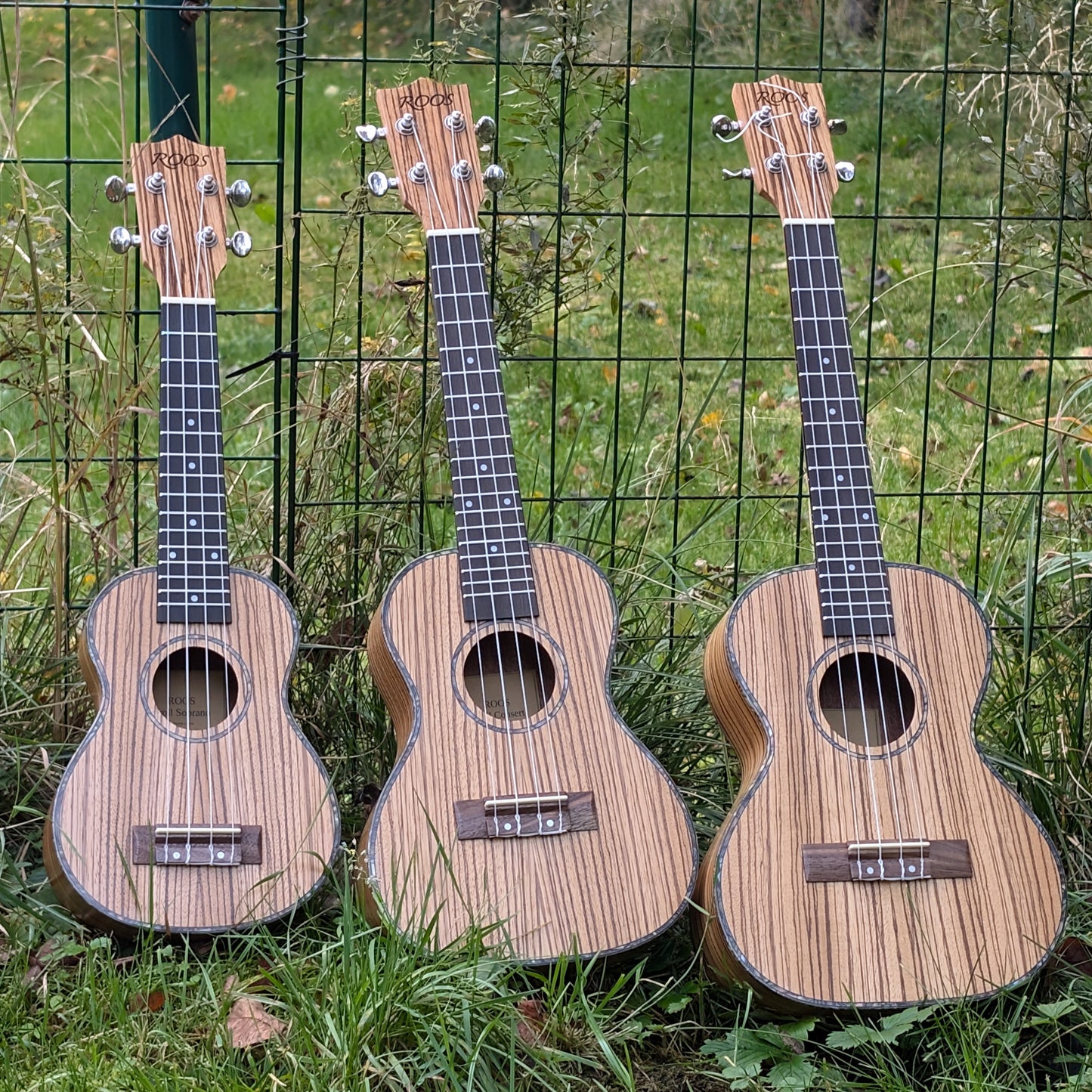 Troll - Ukulele i zebraträ