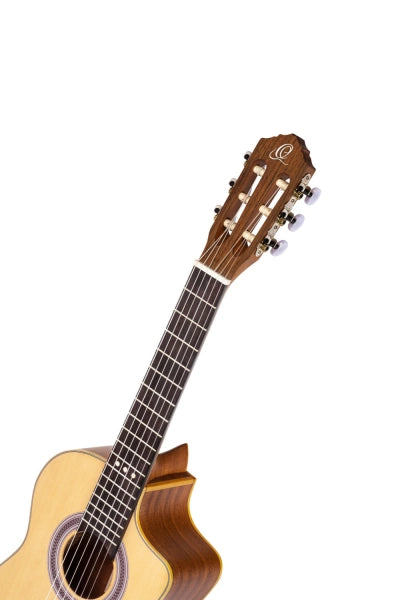 Requinto Model Klassisk gitarr, granlock, djup kropp