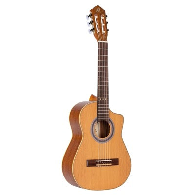 Klassisk gitarr Requinto, solid cedertopp