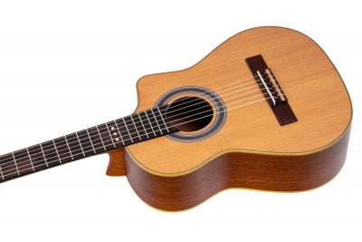 Klassisk gitarr Requinto, Cederlock