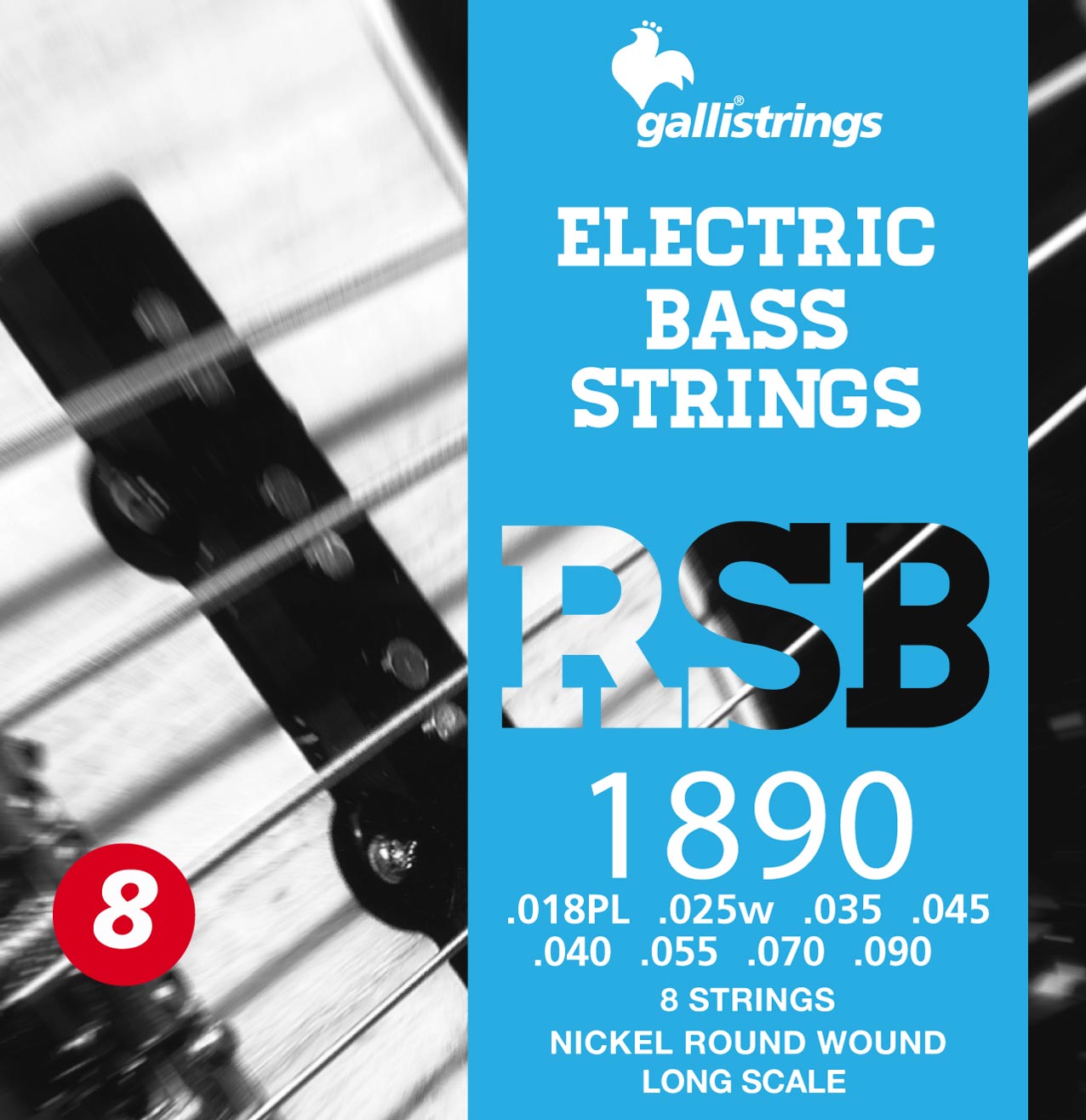 RSB Nickel - 8 strängar