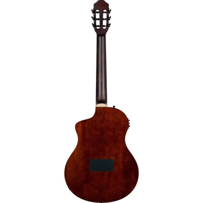 Klassisk gitarr med mick, Thin body, Slim neck, Gloss Burst Finish