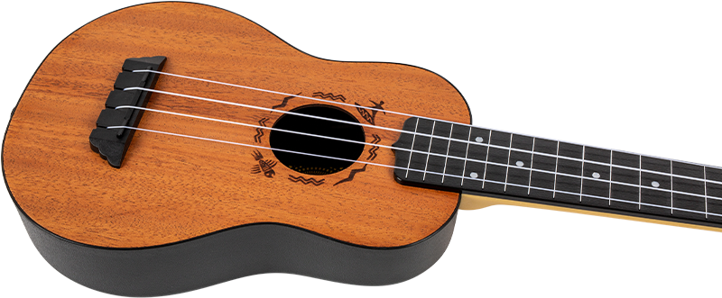 TUS53 Mahogny Sopranreseukulele
