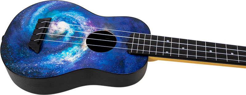 TUSL40 SPACE Travel Concert Scale sopranukulele