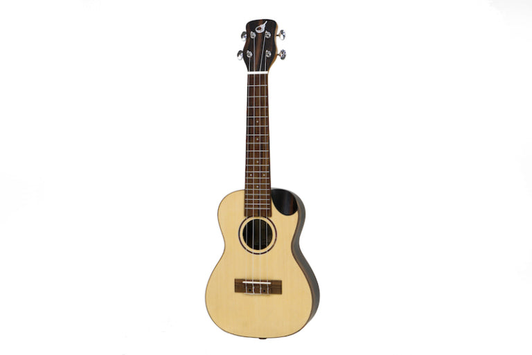Journey Instruments J-UKE UC490CE – Konsertukulele i gran och ebenholts