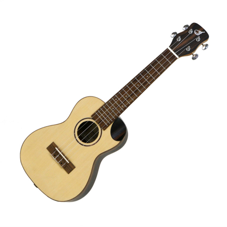Journey Instruments J-UKE UC490CE – Konsertukulele i gran och ebenholts
