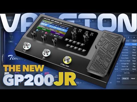 GP-200JR gitarr-multieffekt-pedalboard