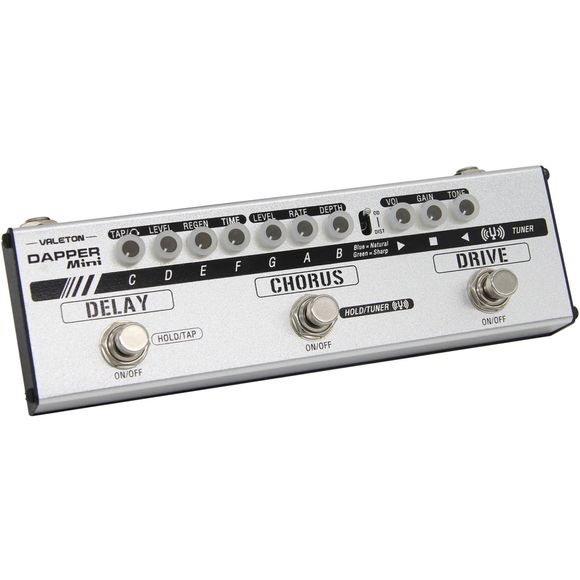 MES-1 Dapper Mini gitarr-multieffektpedalboard