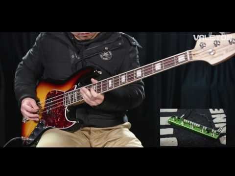 VES-2 Dapper Bass bas-multieffekt-pedalbord