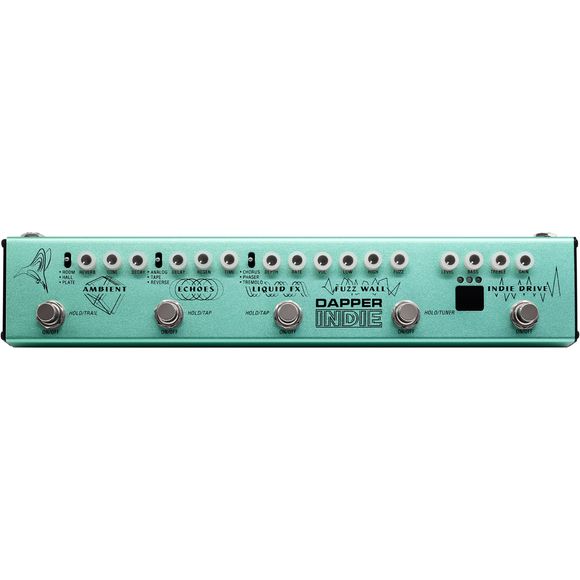 VES-5 Dapper Indie gitarr-multieffekt-pedalbord