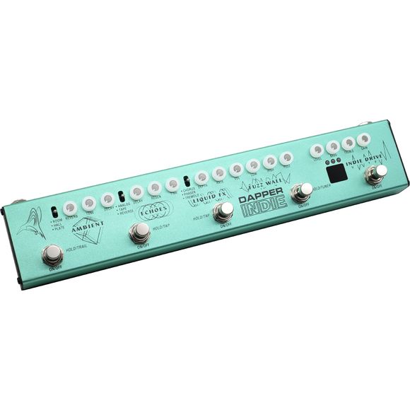 VES-5 Dapper Indie gitarr-multieffekt-pedalbord