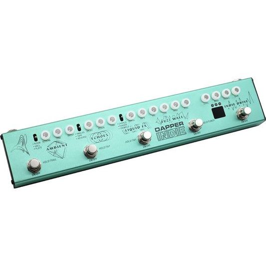 VES-5 Dapper Indie gitarr-multieffekt-pedalbord