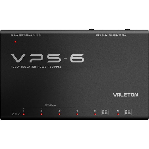 VPS-6 multi-strömförsörjning, 9-24V 1500mA