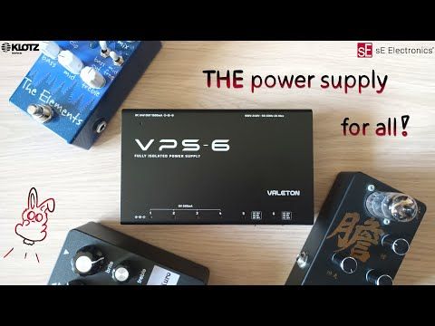 VPS-6 multi-strömförsörjning, 9-24V 1500mA