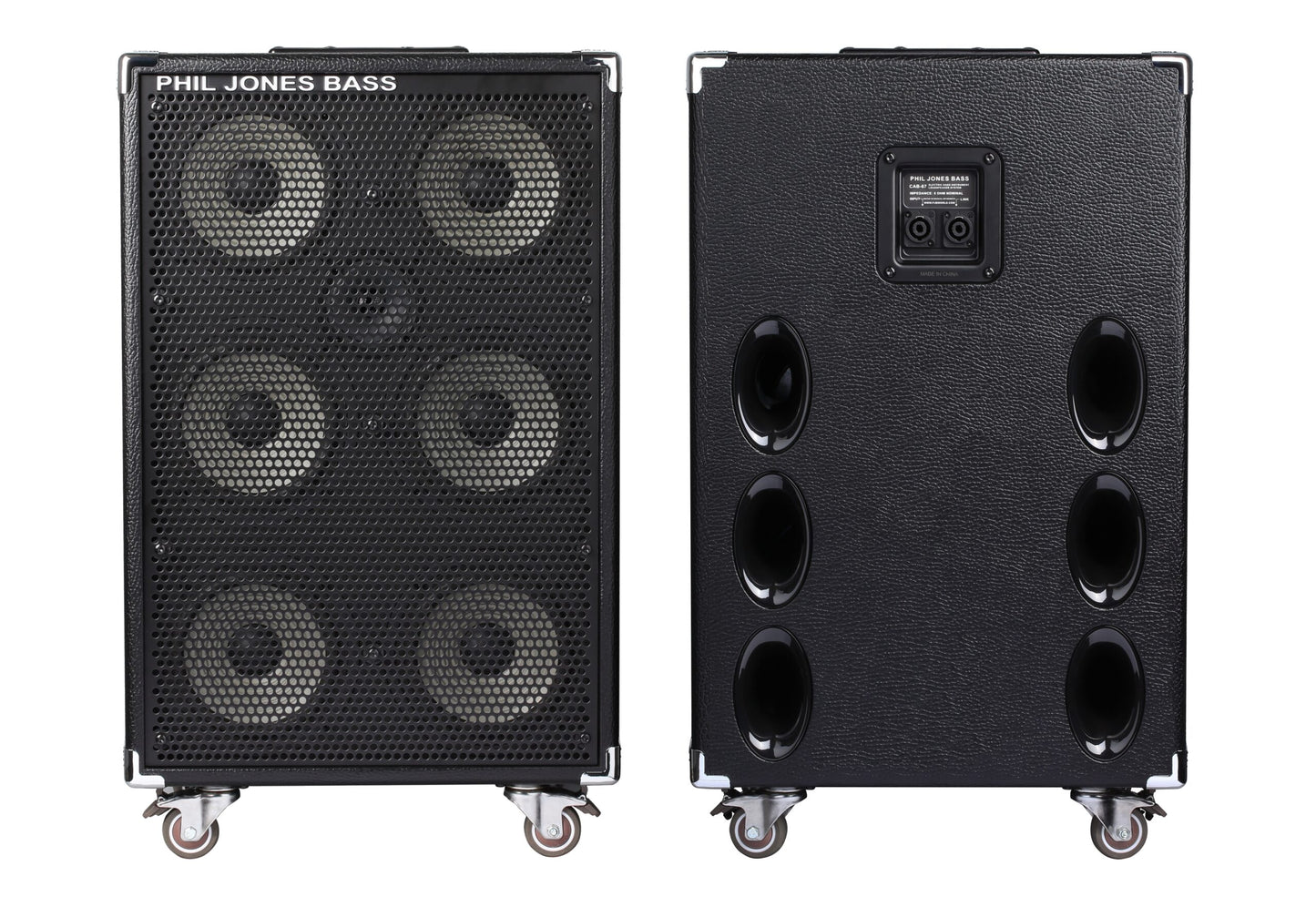 Basskabinett, 6x7", 500 Watt