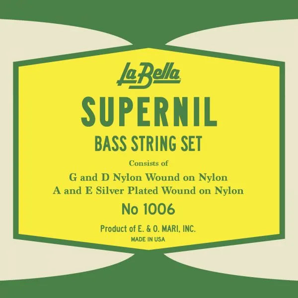La Bella 1006 Supernil – Balanserad jazz- och arco-sats