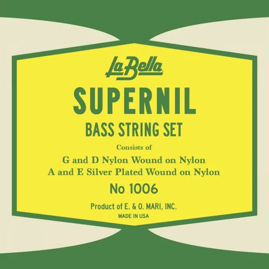 La Bella 1006 Supernil – Balanserad jazz- och arco-sats
