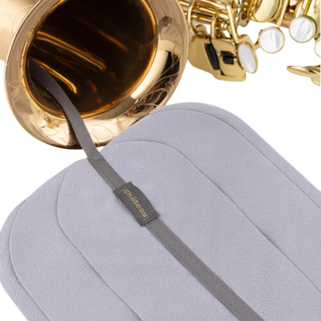 Chateau CS-A Saxofon-rengöringsset – Mikrofiberduk med dragband