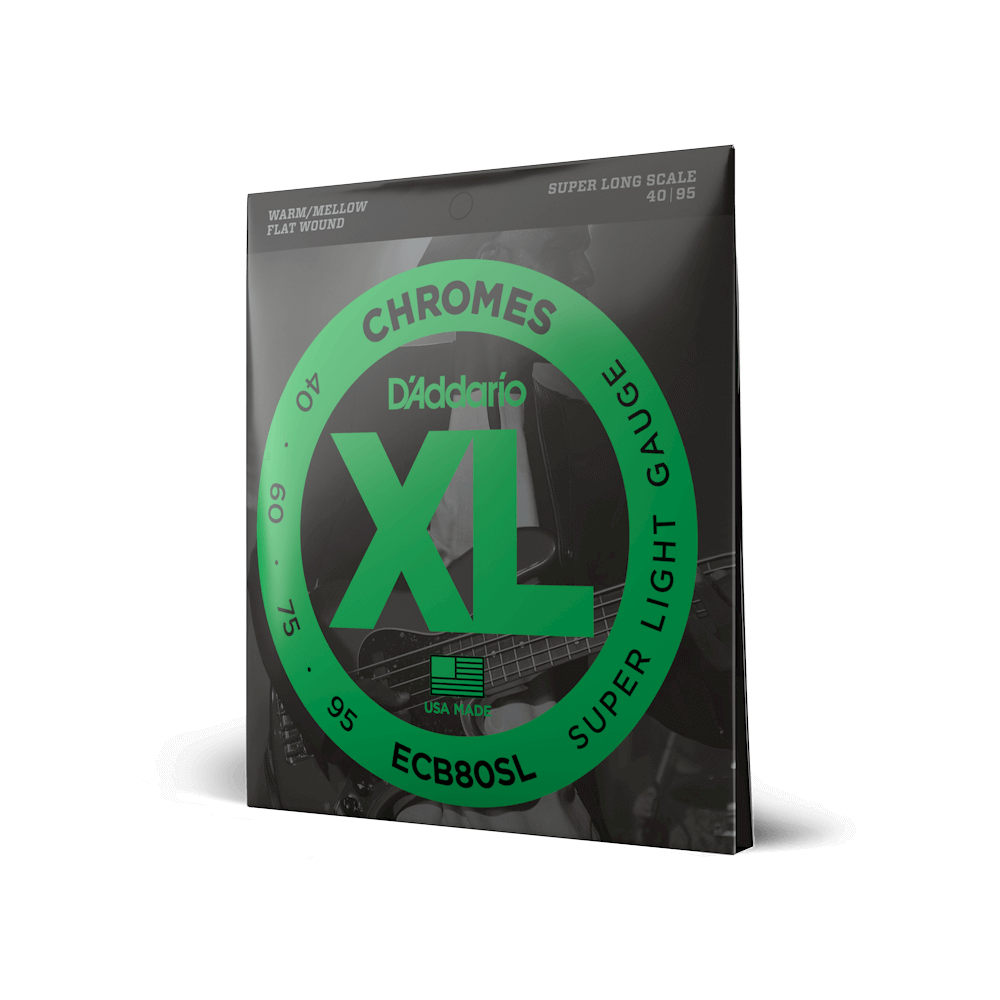 D'Addario - XL Chrome - 5 strängar set