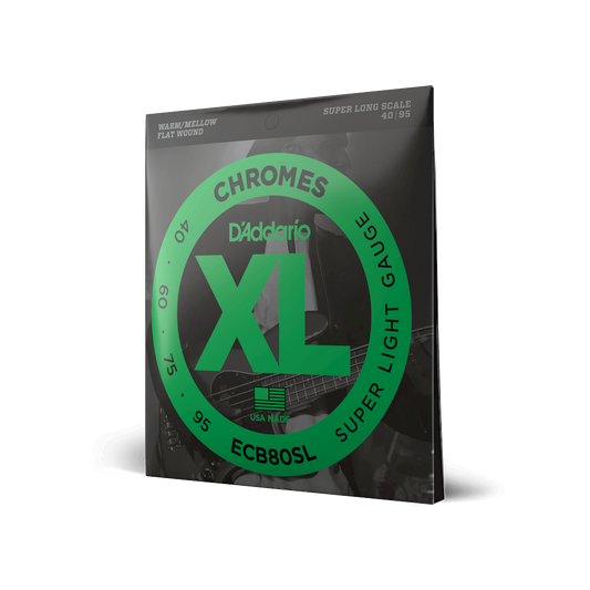 D'Addario - XL Chrome - 5 strängar set