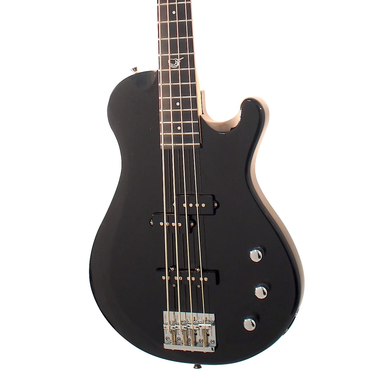 Journey Instruments OEB990BK Overhead Electric Bass – Black Edition