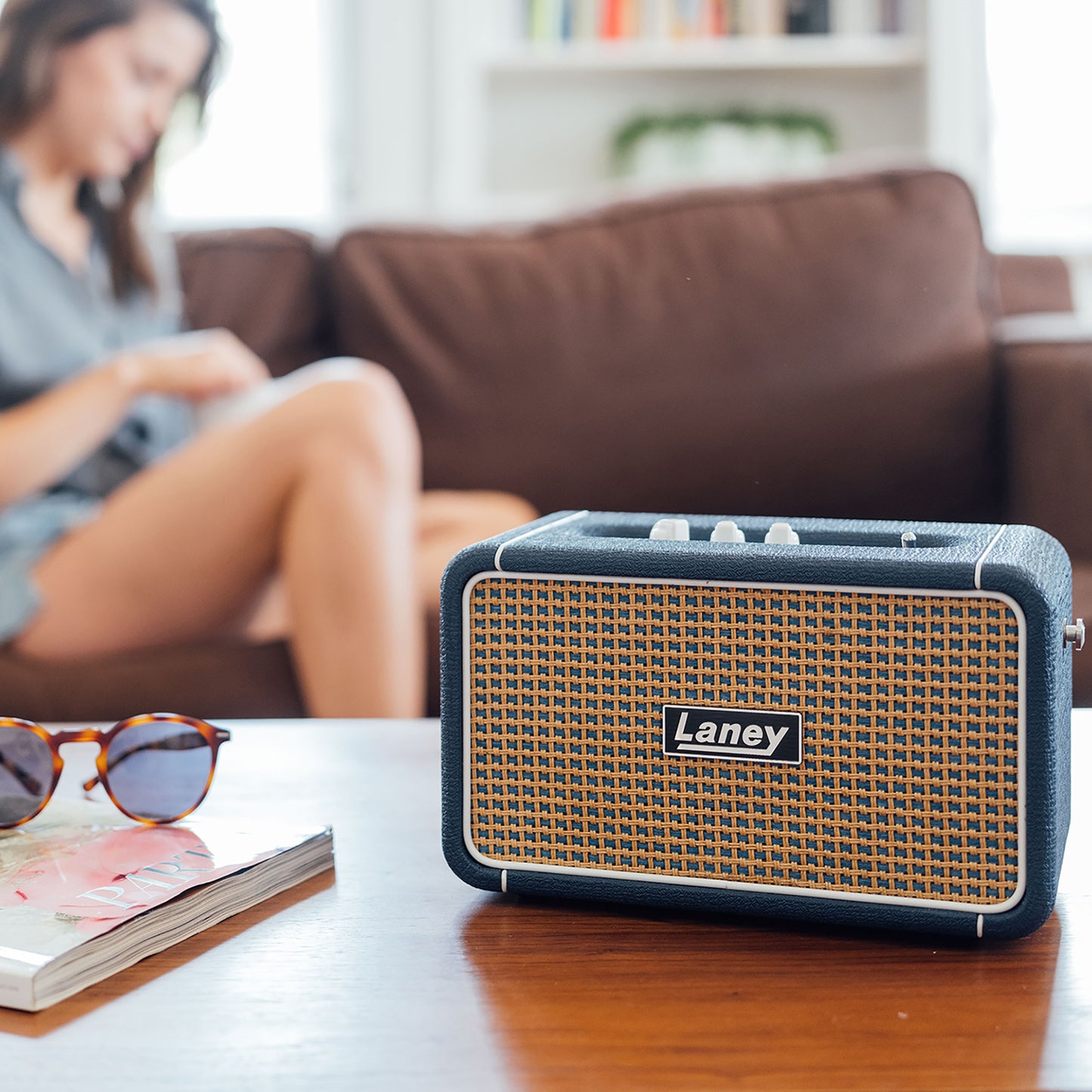 Bärbar Bluetooth-högtalare med en twist