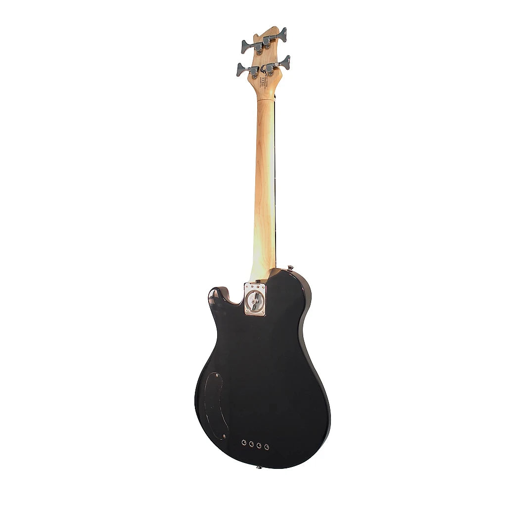 Journey Instruments OEB990BK Overhead Electric Bass – Black Edition