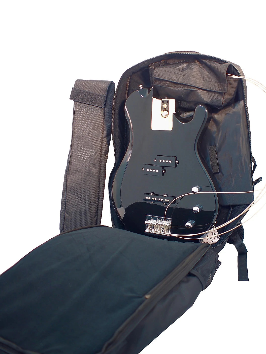 Journey Instruments OEB990BK Overhead Electric Bass – Black Edition