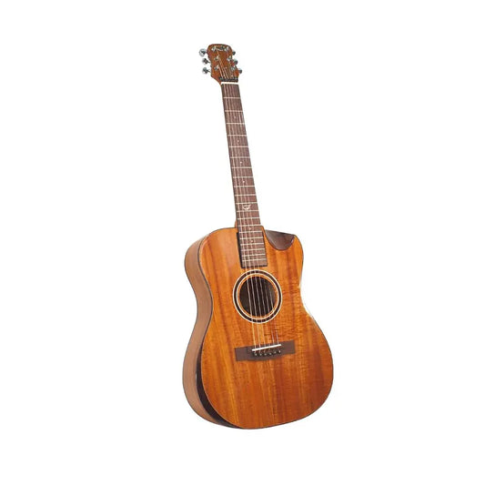 Journey Instruments OF882C First Class – Grand Auditorium resgitarr i helmassiv gran med Cutaway