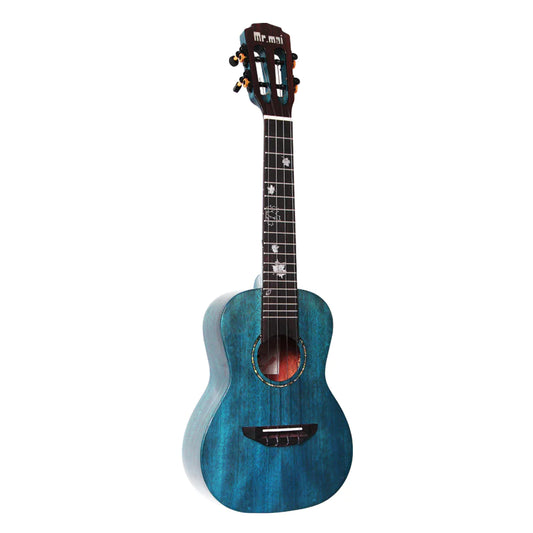 Färgrik solid mahogny – Konsertukulele