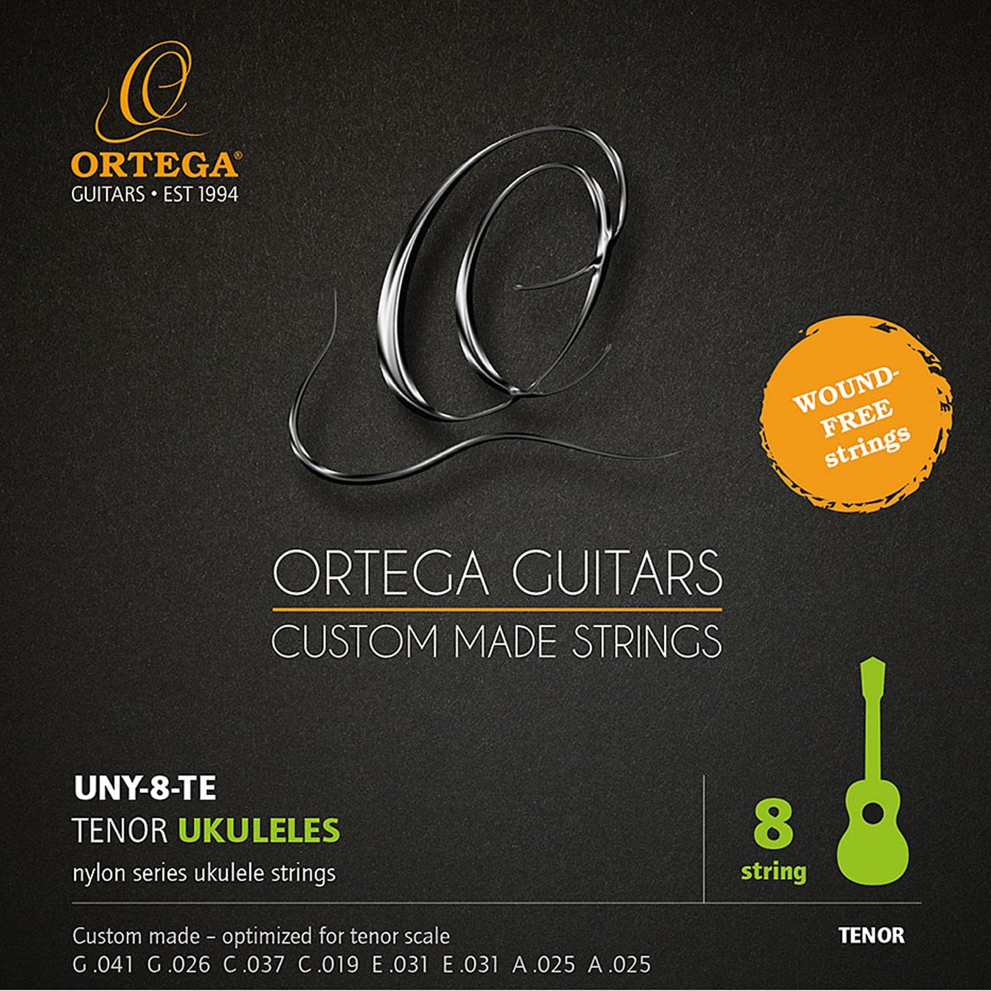 Strängar till 8-strängad tenorukulele