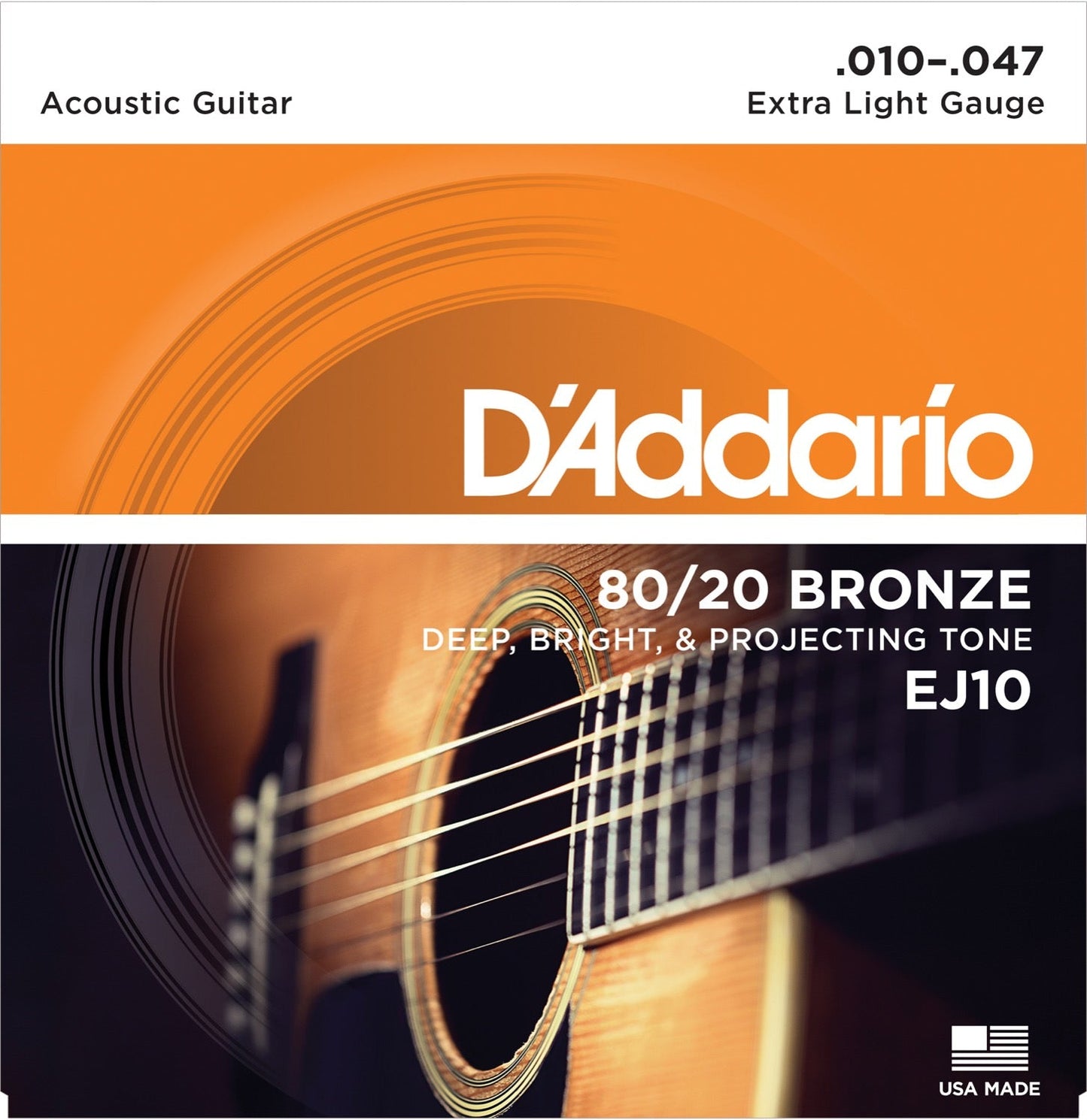 D'Addario - 80/20 brons