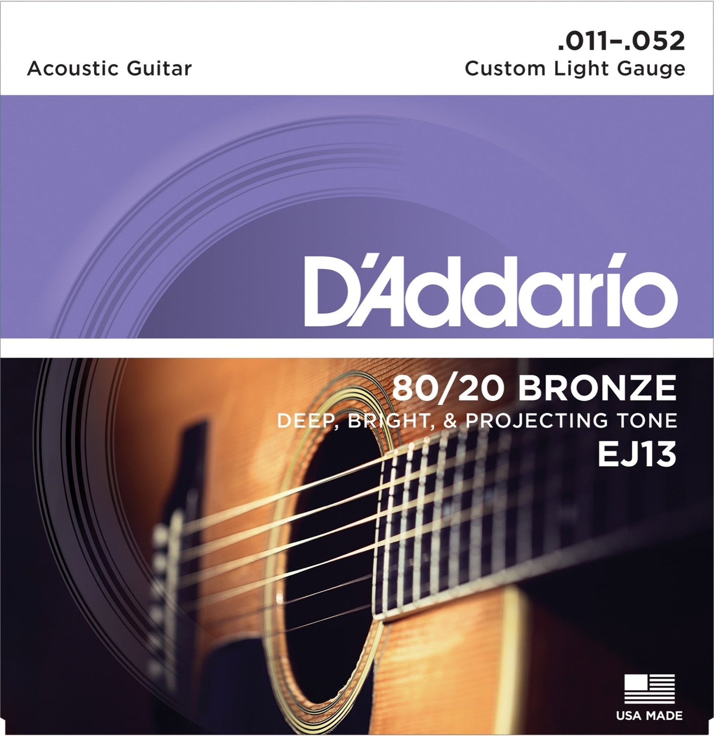 D'Addario - 80/20 brons