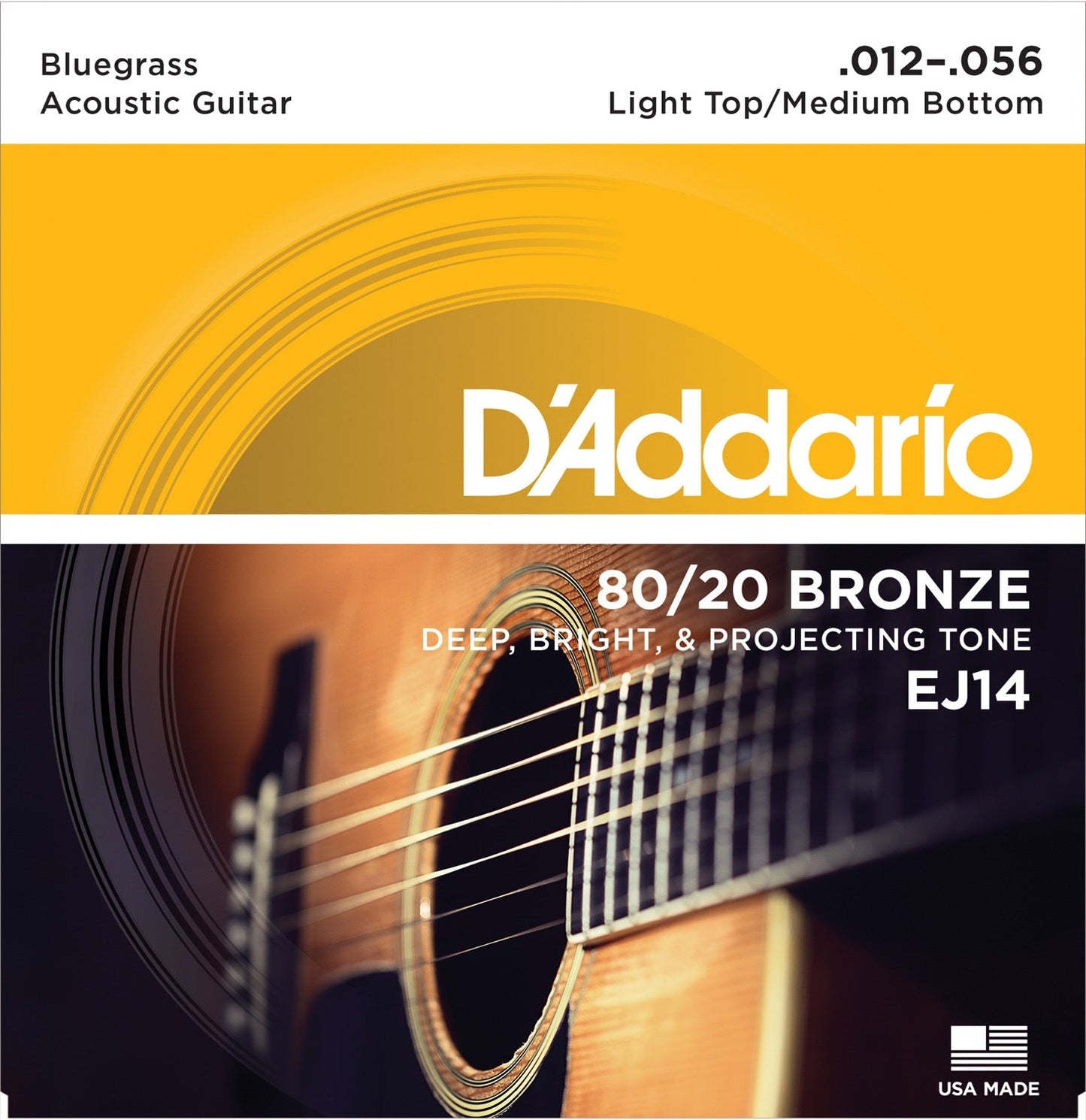 D'Addario - 80/20 brons