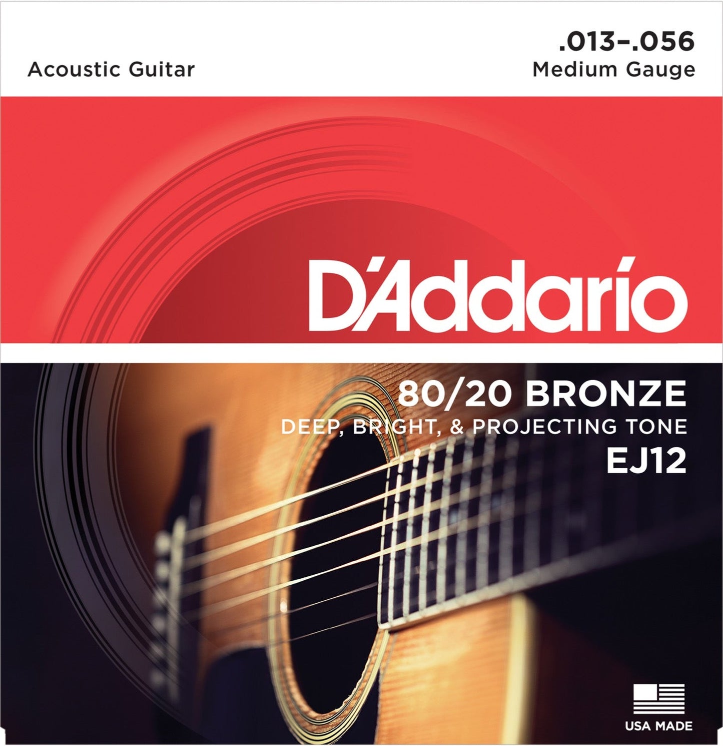D'Addario - 80/20 brons