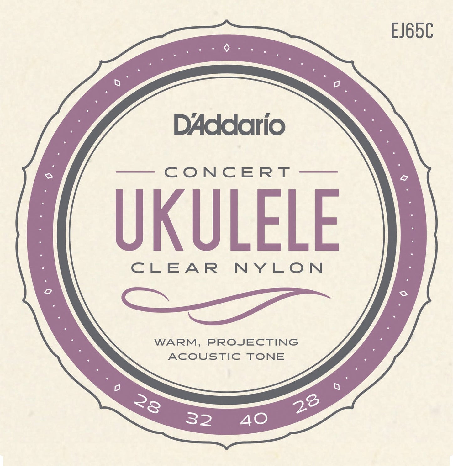 Clear Nylon - Strängar till konsert-ukulele