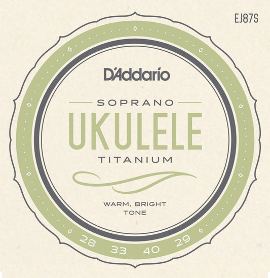 D'Addario EJ87S Titanium - Sopran