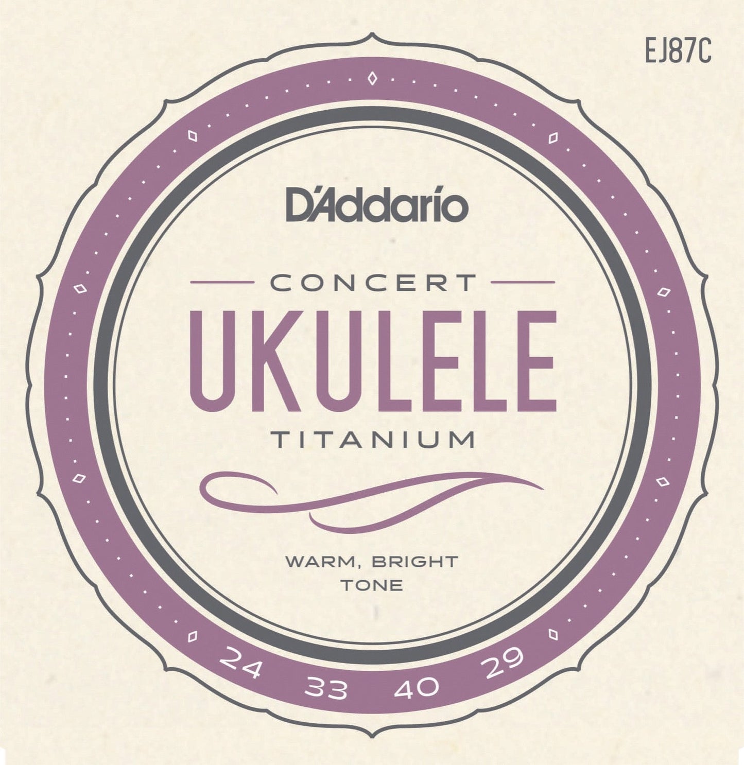 Titanium - Strängar till konsert-ukulele