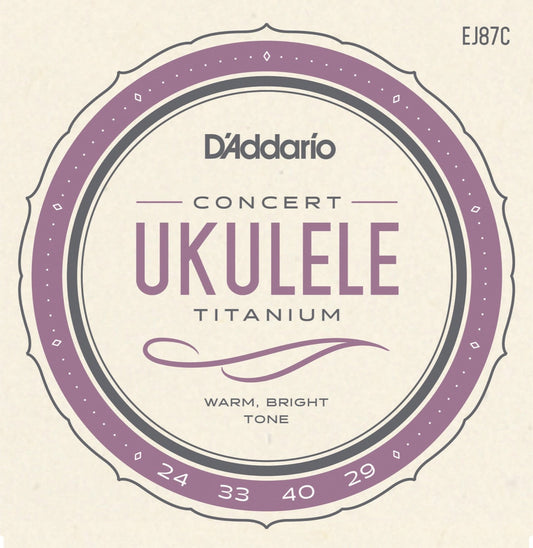 Titanium - Strängar till konsert-ukulele