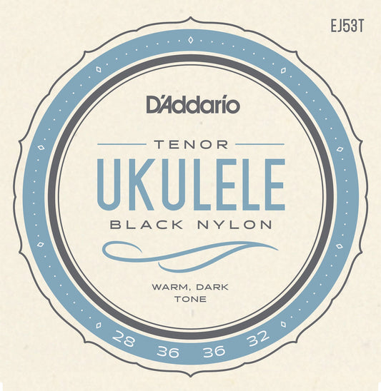 Black Nylon - Strängar till tenor-ukulele