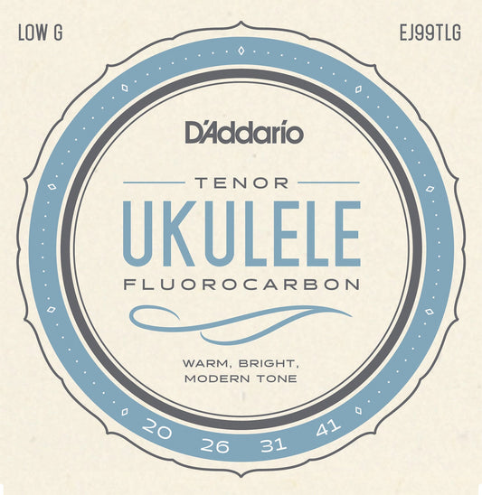 Fluorocarbon - Strängar till tenorukulele (Låg G)