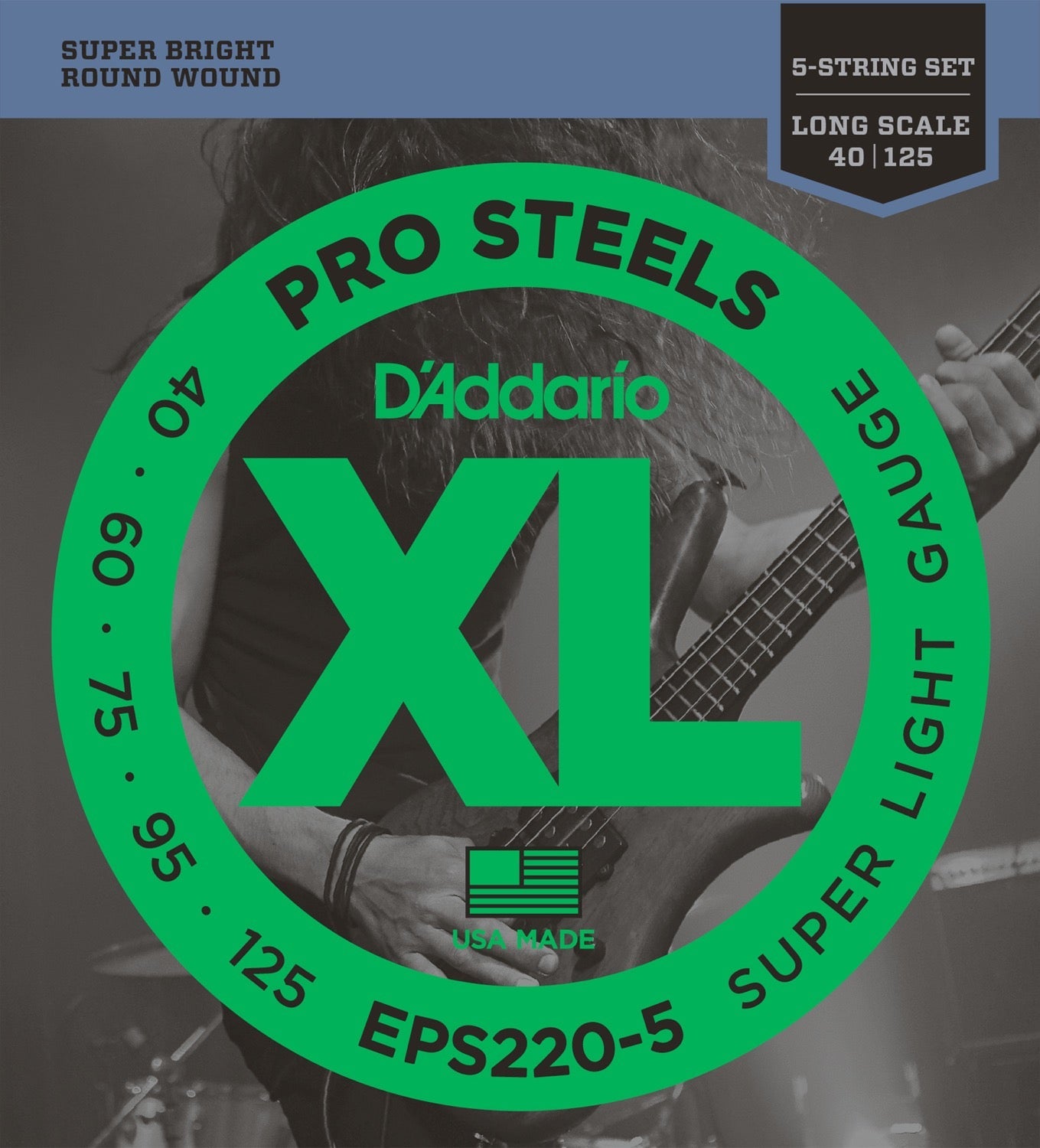 XL Prosteel - 5 strängar set