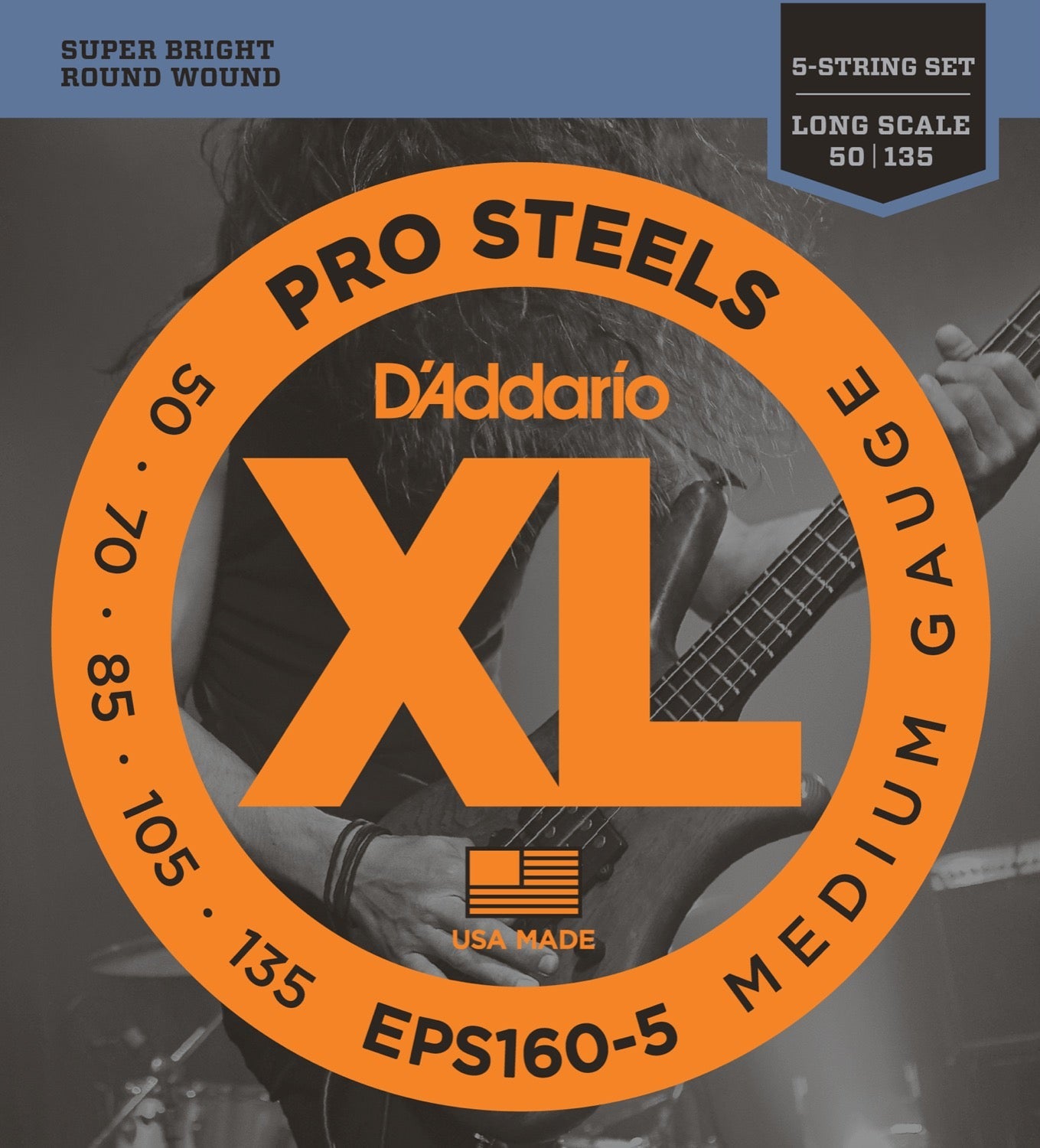 XL Prosteel - 5 strängar set