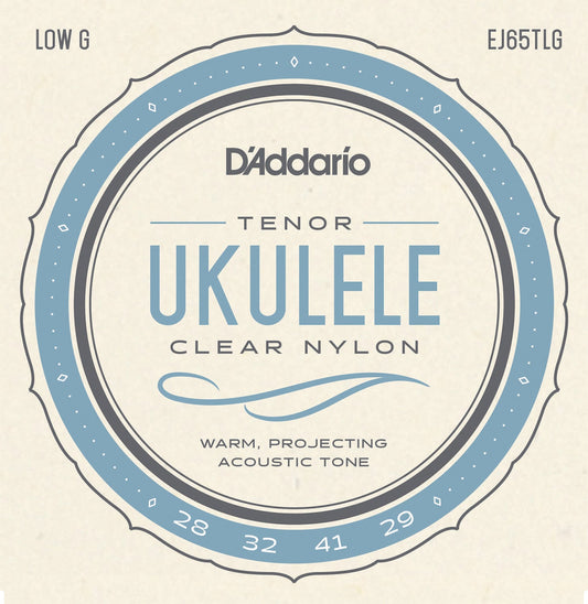 Clear Nylon - Strängar till tenorukulele (Low G)