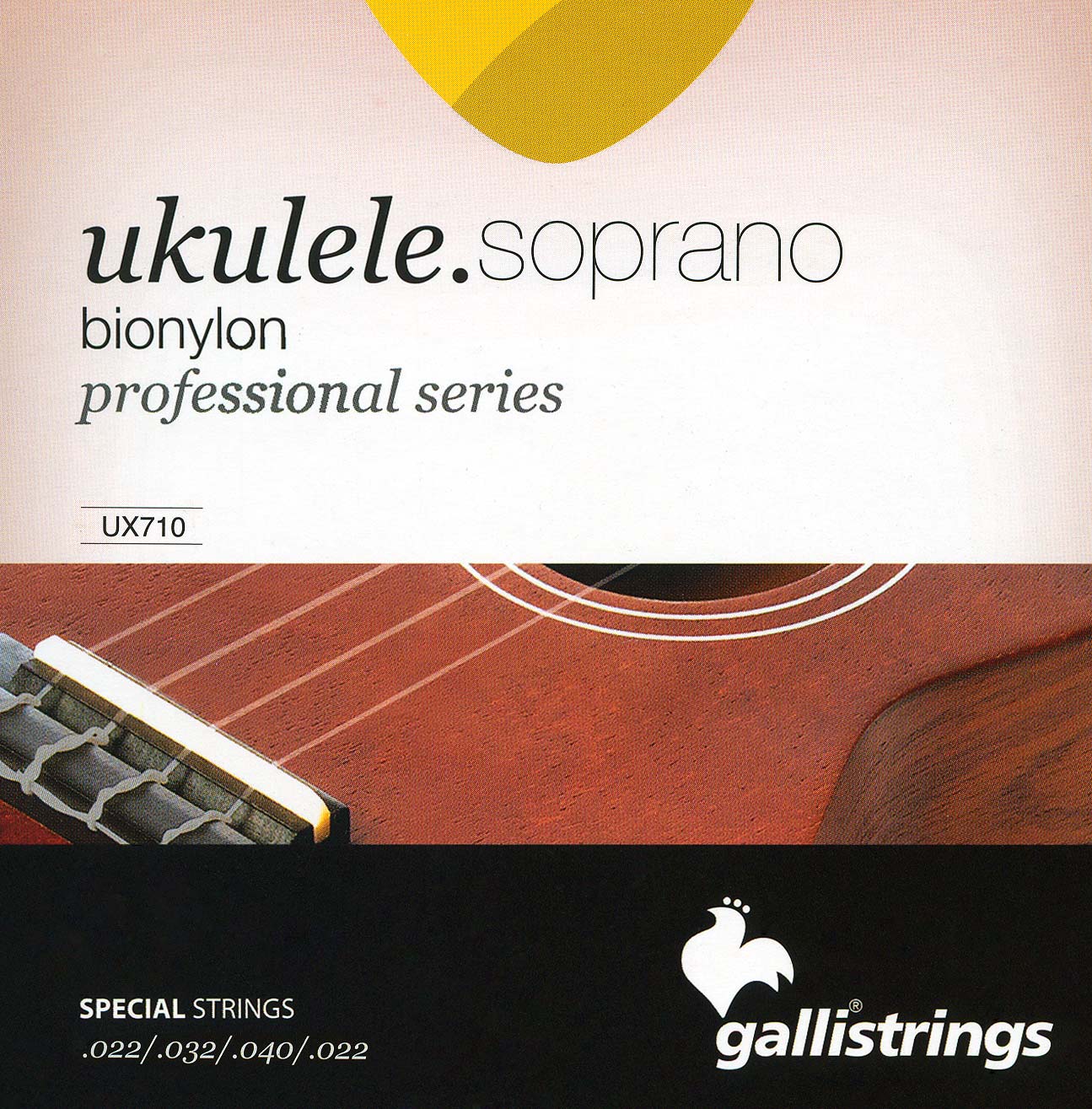 Gallistrings Bionylon Soprano Ukulele