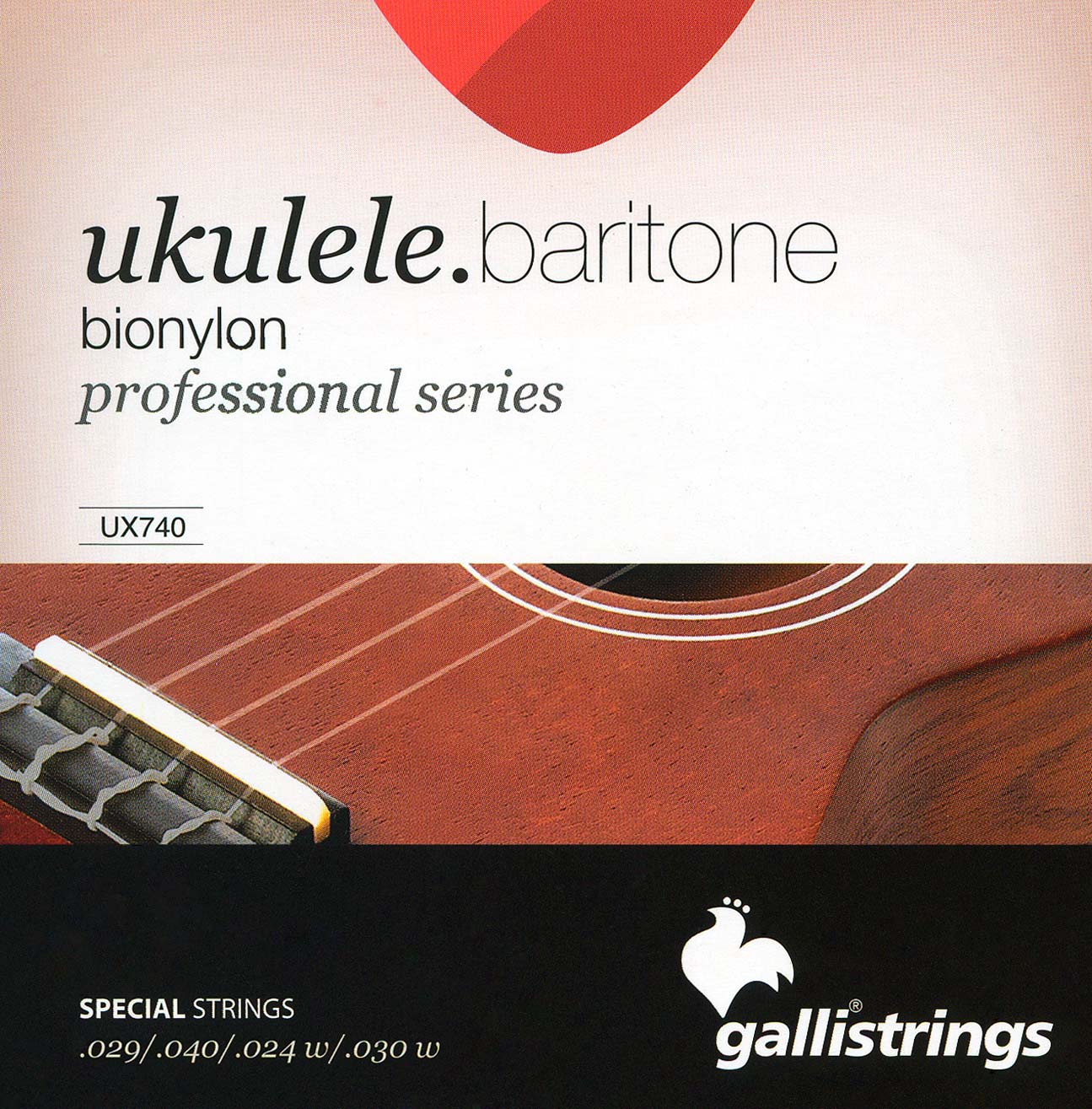Bionylon - Strängar för barytonukulele (Low D)